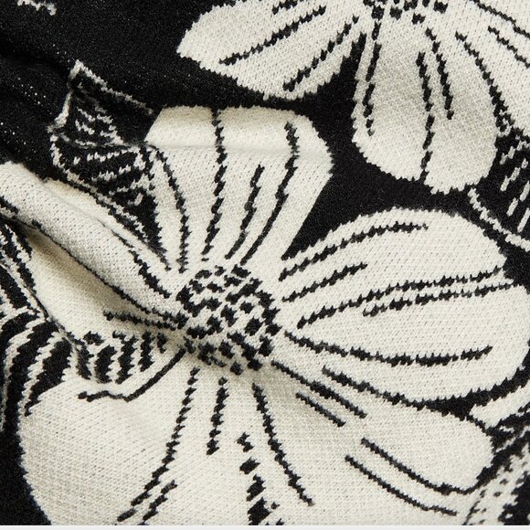 FARM RIO Black Macaw Elegance Knit Top - Picture 5 of 6